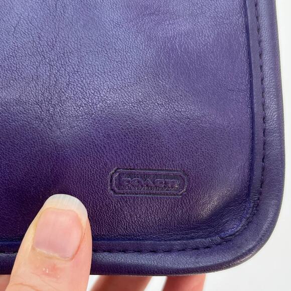 Vintage Coach Chunky Case 7165 Purple - Picture 6 of 10